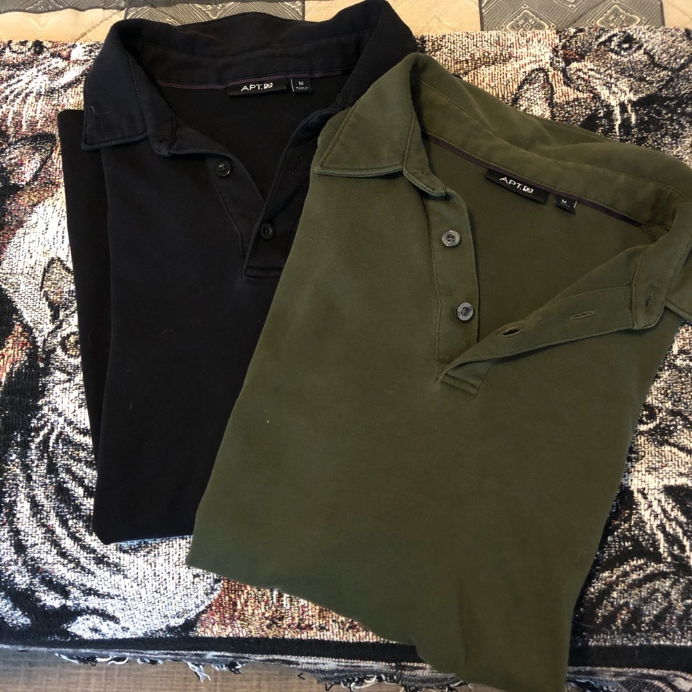 Lot of 2 Apt 9 Polo Shirts